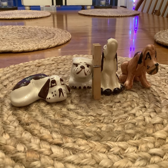 Grindley Tricolor hound? Rio Hondo California Pottery Dogs x3 VTG Dog collection - Picture 16 of 16